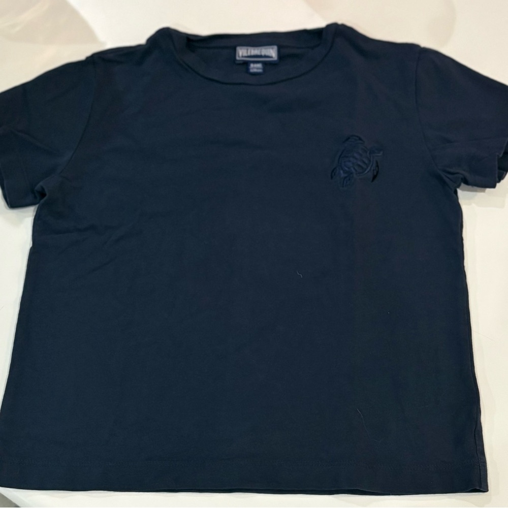 Vilebrequin Dark Blue & White Kids Tee